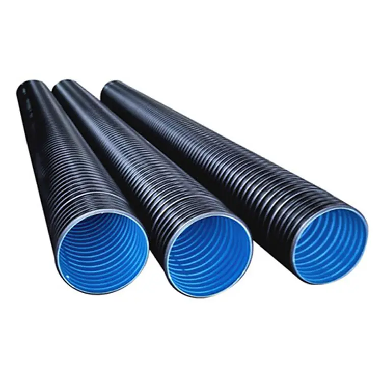 Por que o tubo corrugado de parede dupla HDPE é amplamente preferido em projetos modernos de drenagem municipal?