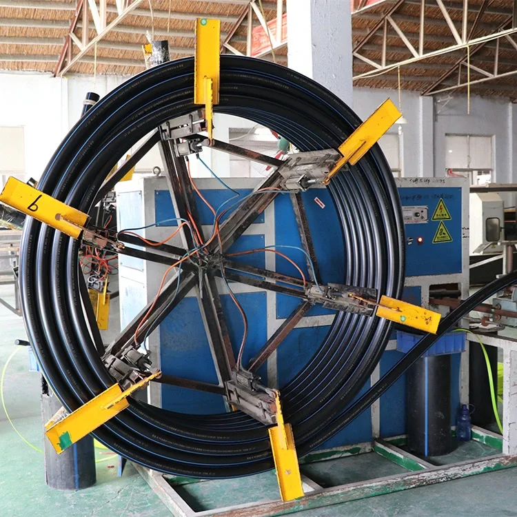 Tubo de água HDPE de irrigação agrícola para terras agrícolas