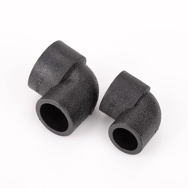Engenharia de drenagem HDPE 90 ° cotovelo