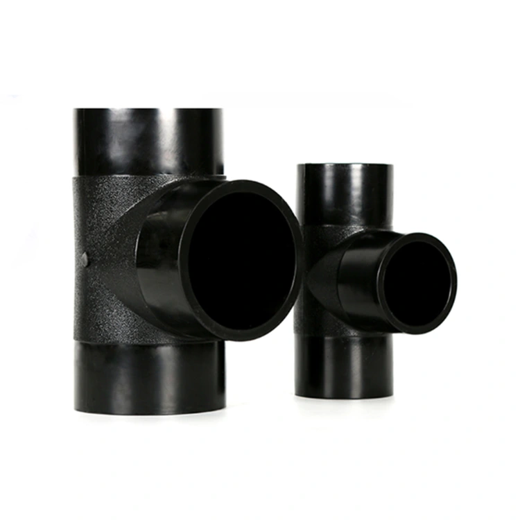 HDPE de 90 graus de diâmetro igual