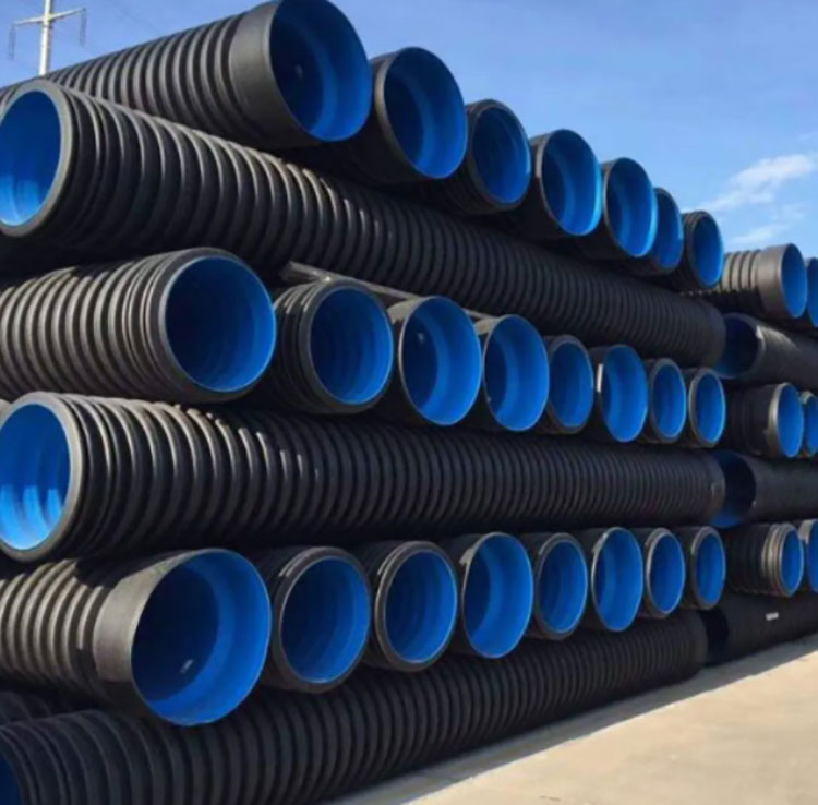 HDPE DW Corrugated Pipe