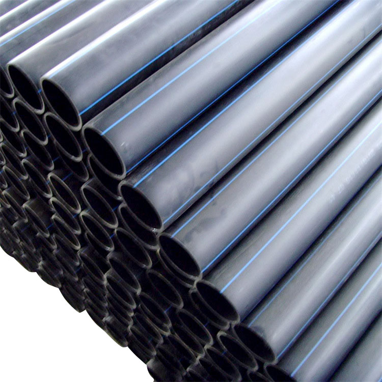 Tubo de polietileno tubo de fábrica padrão hdpe