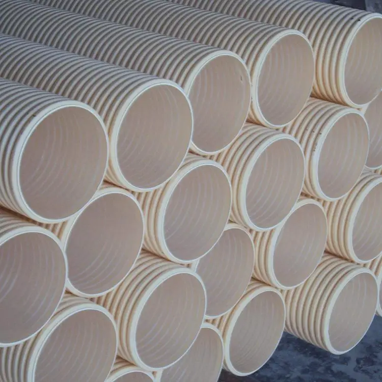 Tubo de corrugado de parede dupla PVC-U