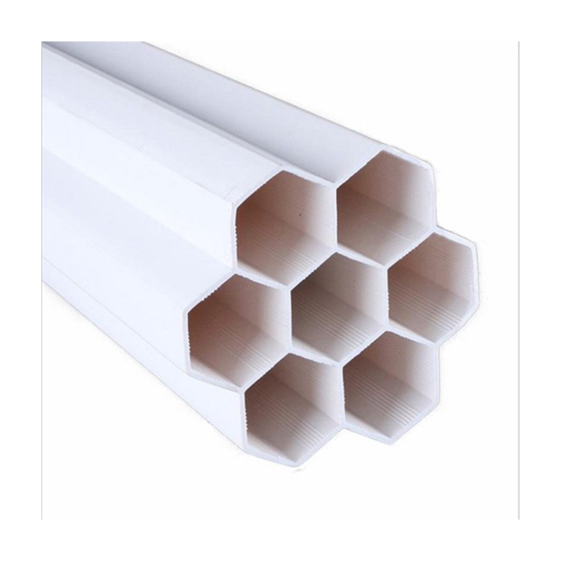 PVC U Honeycomb Pipe Compression Resistência