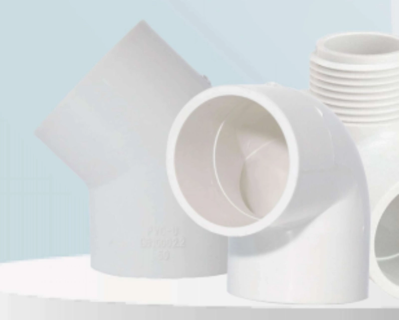 Cotovelo UPVC de 45 e 90 graus